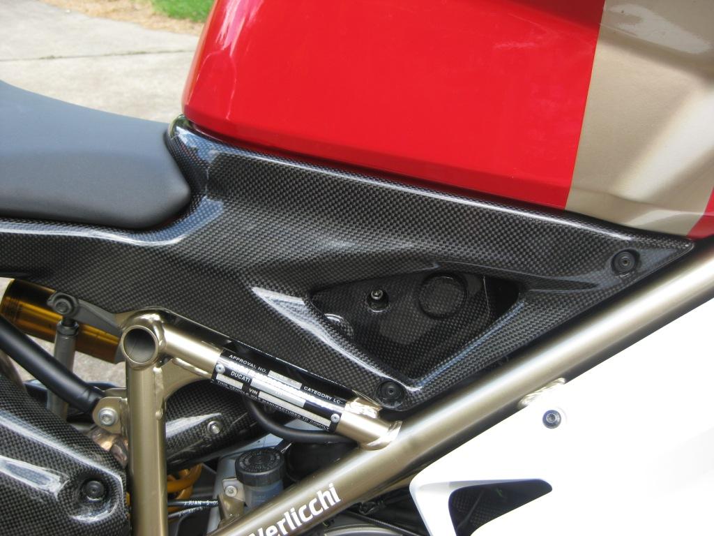 848 1098 1198 airbox underseat cover